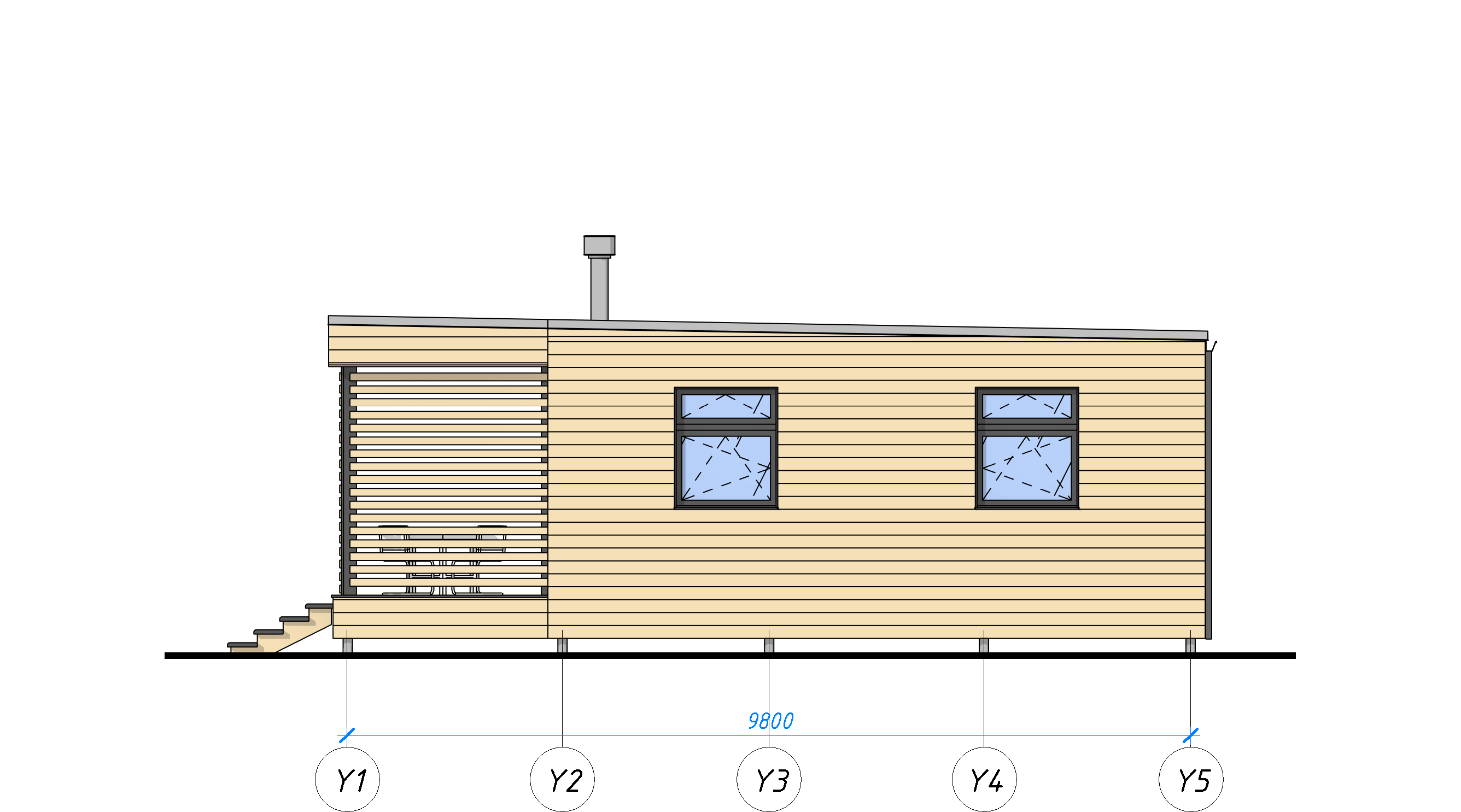 CUBEHAUS 96 v2 MODULARE UND HOLZHÄUSER Fassade (4)
