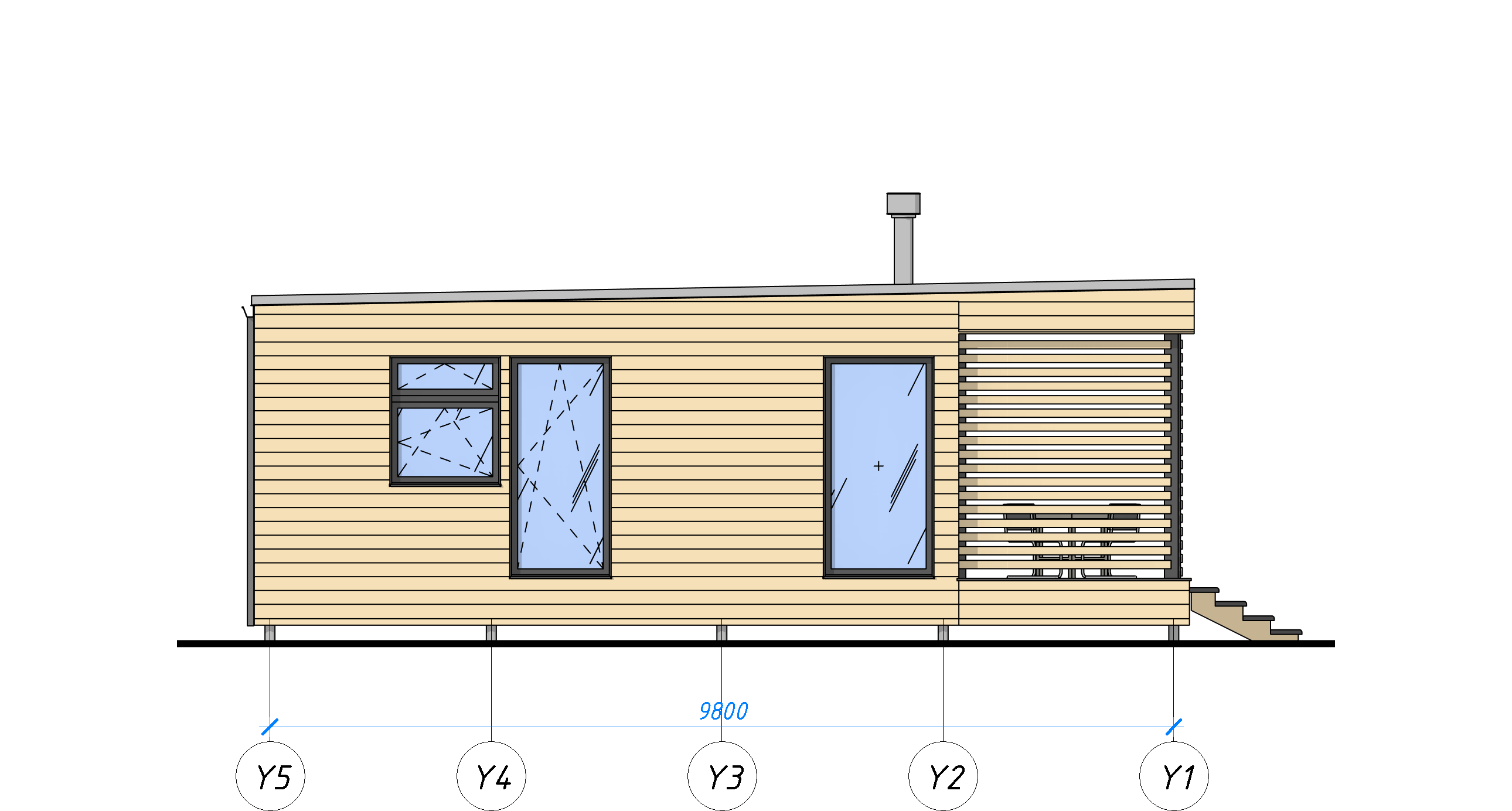 CUBEHAUS 96 v2 MODULARE UND HOLZHÄUSER Fassade (5)