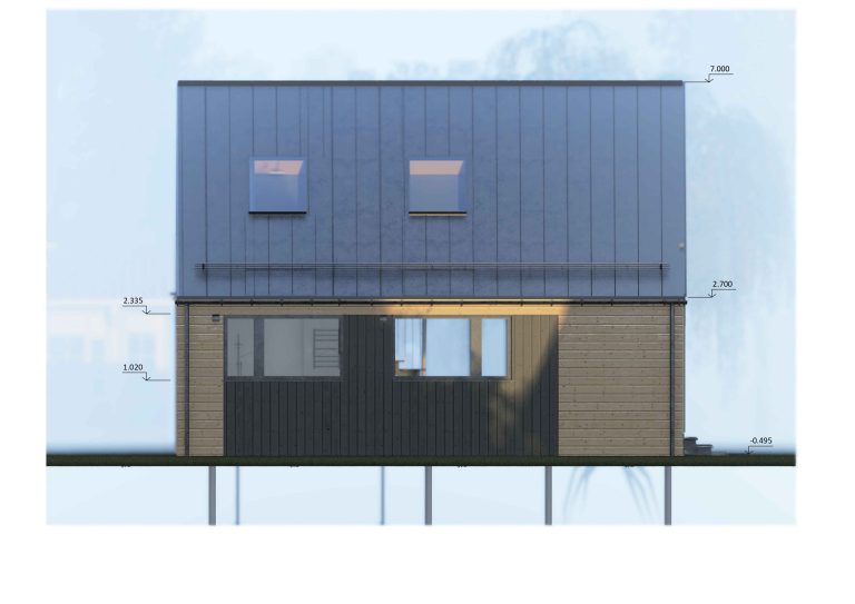 Фасад 1 BARNHAUS- 90_2L